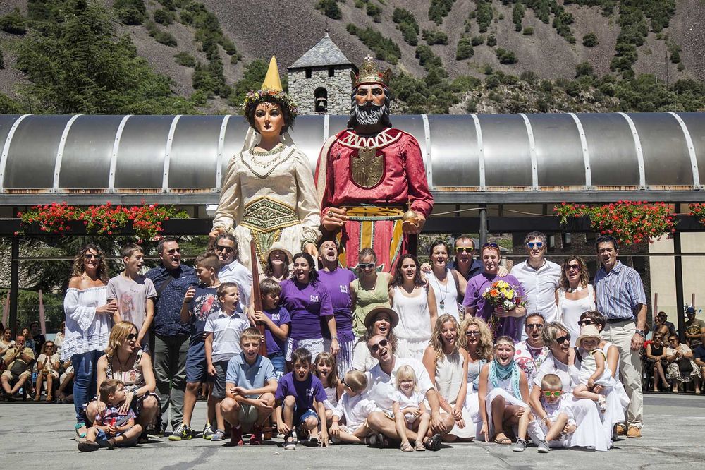 Forma part de la Gresca Gegantera d’Andorra la Vella