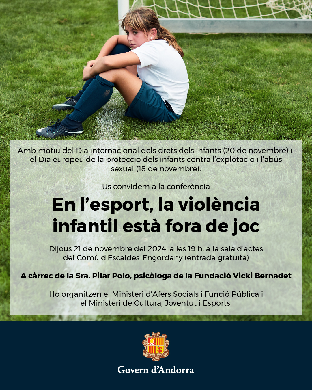 Fora de joc per a la violència infantil