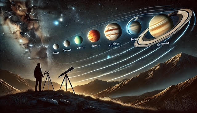 No et perdis la “desfilada planetària” de demà divendres